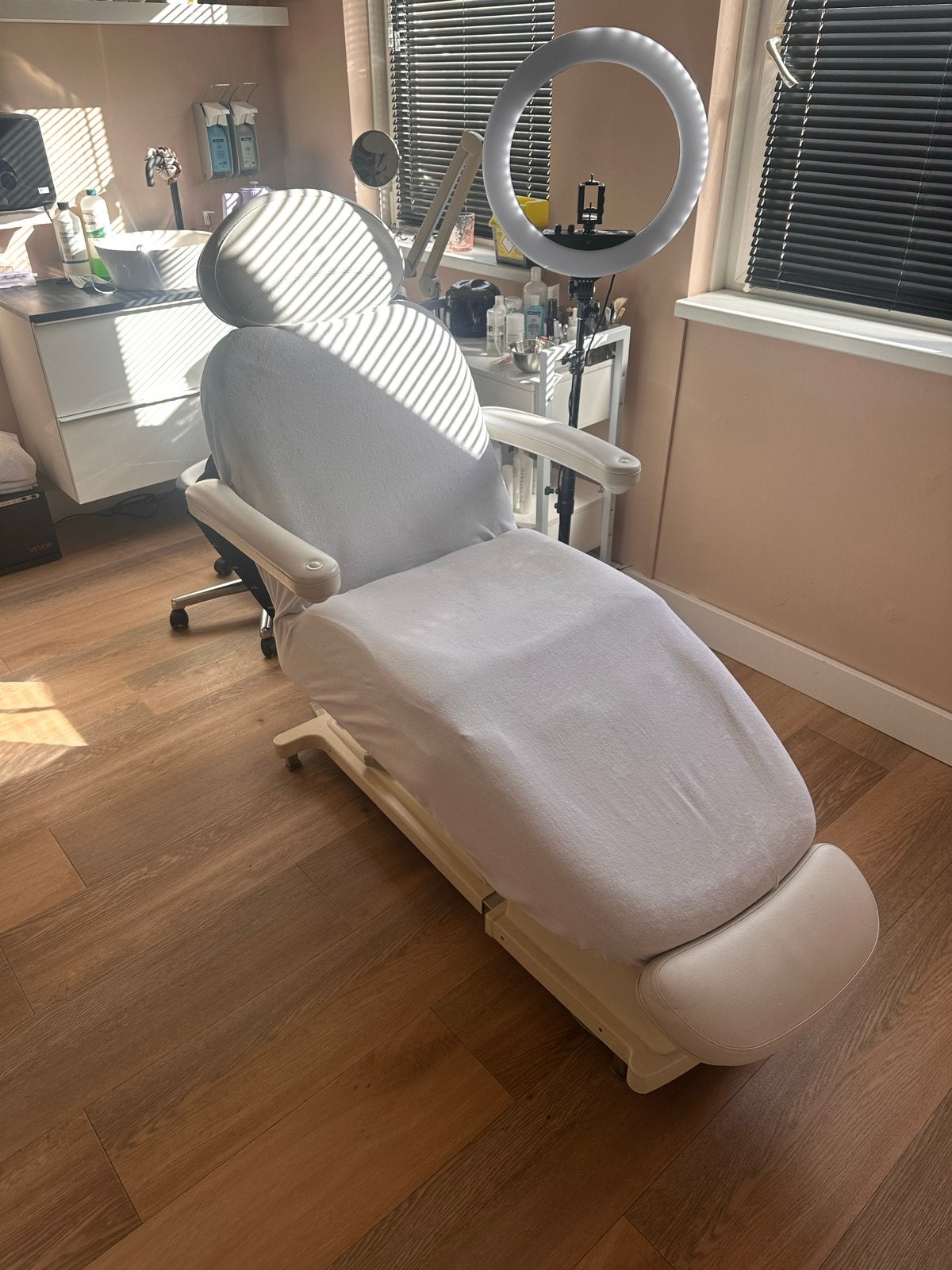 Elektrische Behandel/massage stoel incl tabouret, Werkplek, Ophalen, Gebruikt, Stoel