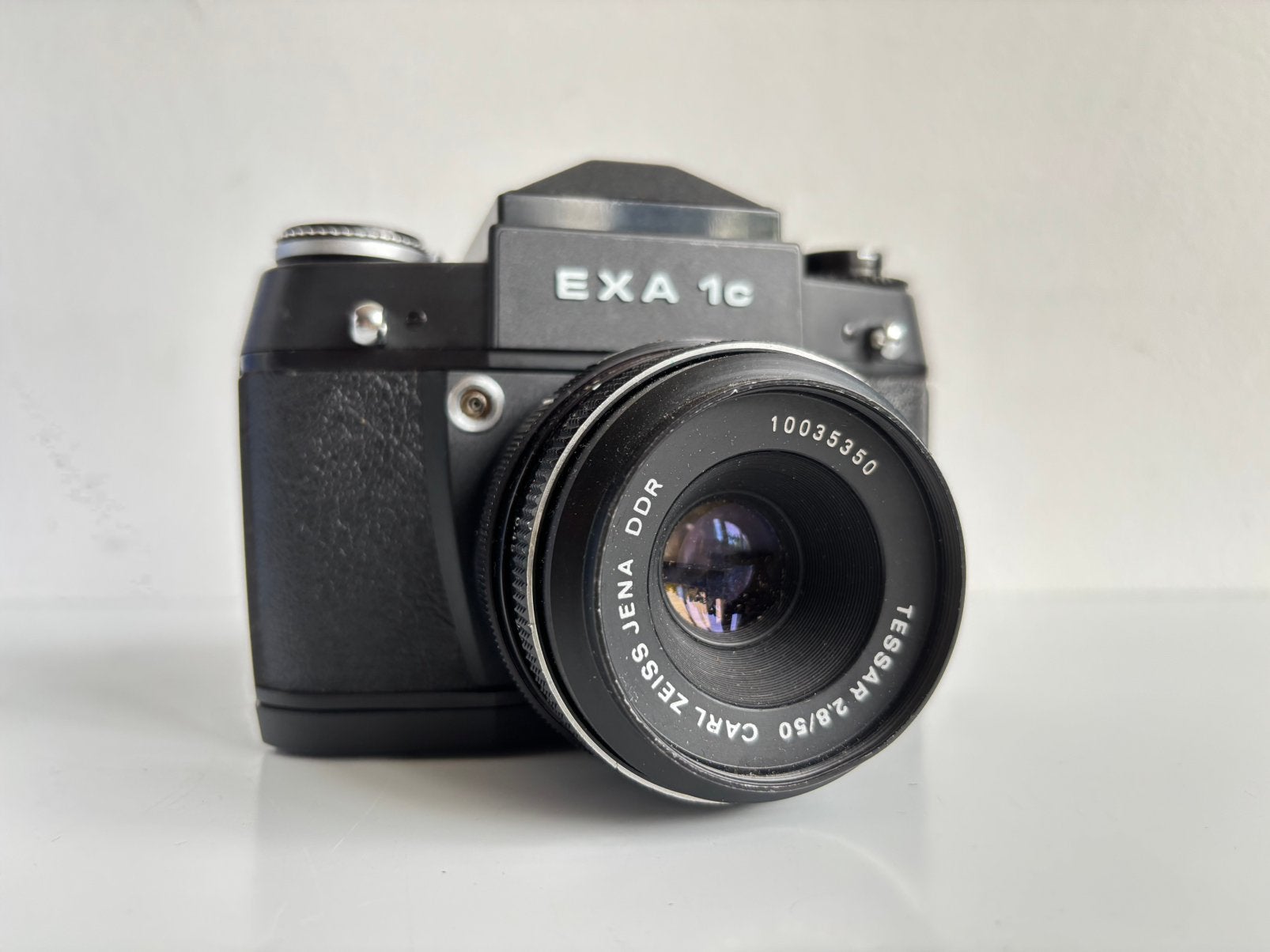 Analoge Exa 1c 35mm Film camera, Ophalen of Verzenden, Gebruikt, Spiegelreflex, Overige Merken