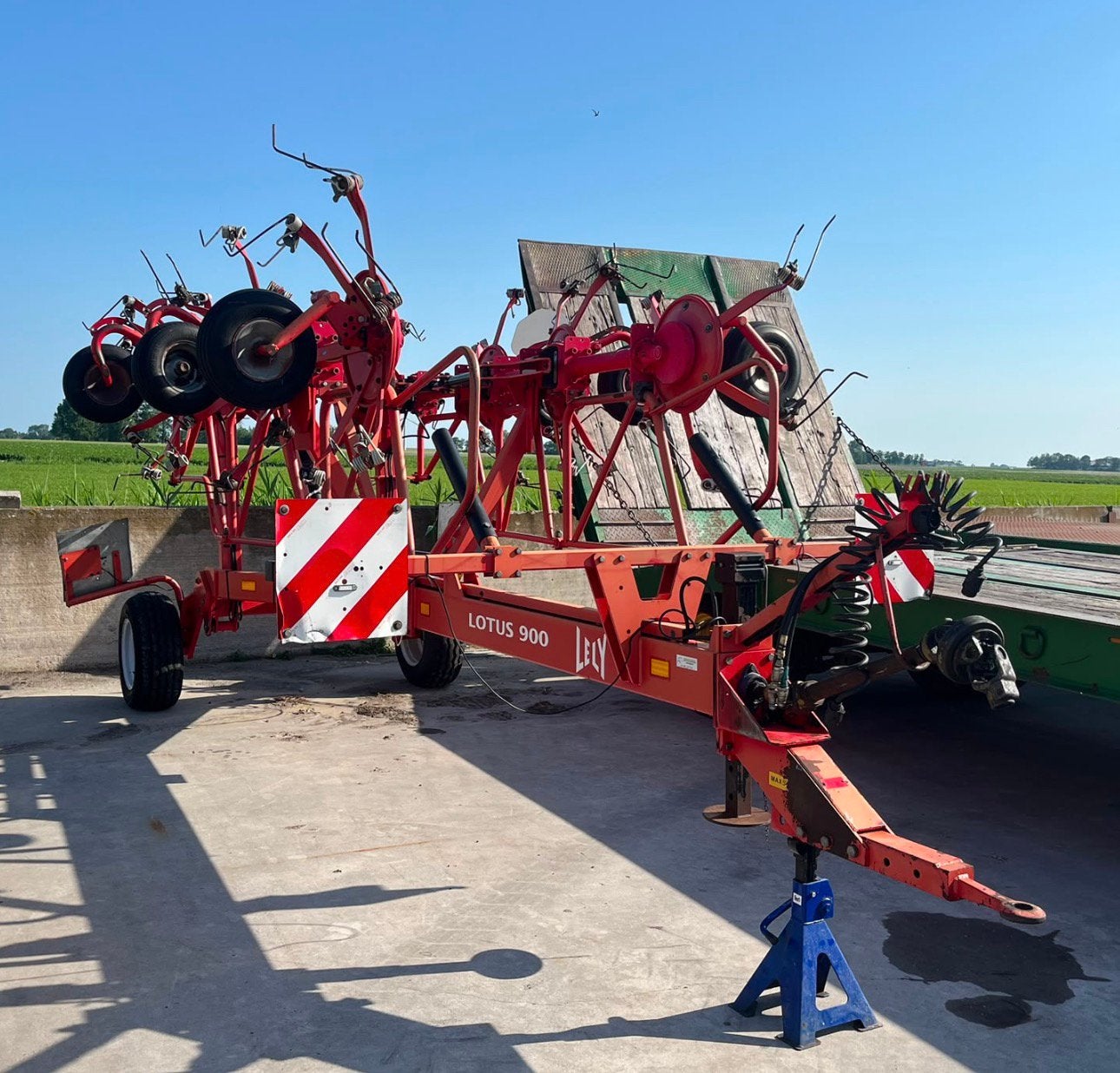 Lely lotus 900 & 1020, Ophalen, Veehouderij, Weidebouw, Lely