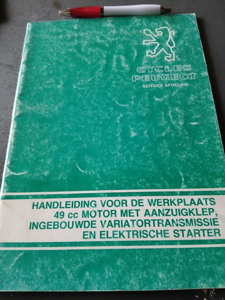 Peugeot  brommer, Fietsen en Brommers, Handleidingen en Instructieboekjes, Ophalen