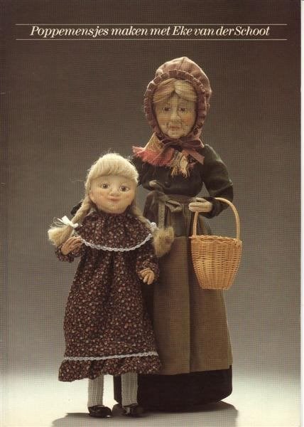 Poppenmensjes maken met Eke van der Schoot. Nieuw., Ophalen of Verzenden, Nieuw, Poppen maken