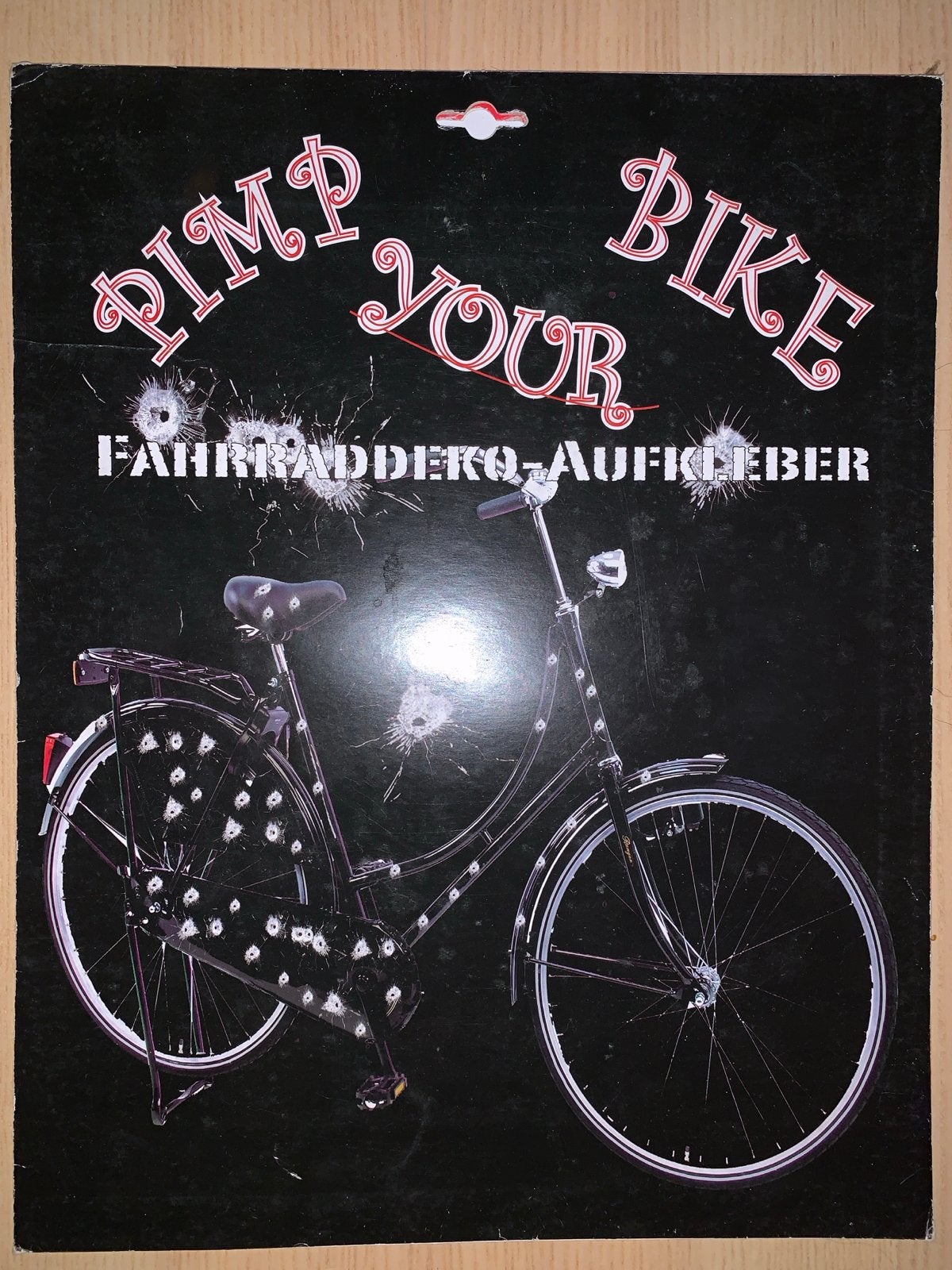 Fiets kliko of kast decoratie Stickers Kogelgaten Stickers, Ophalen, Nieuw