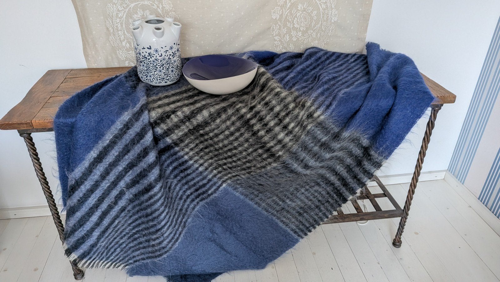 Mohair plaid, Ophalen, Zo goed als nieuw