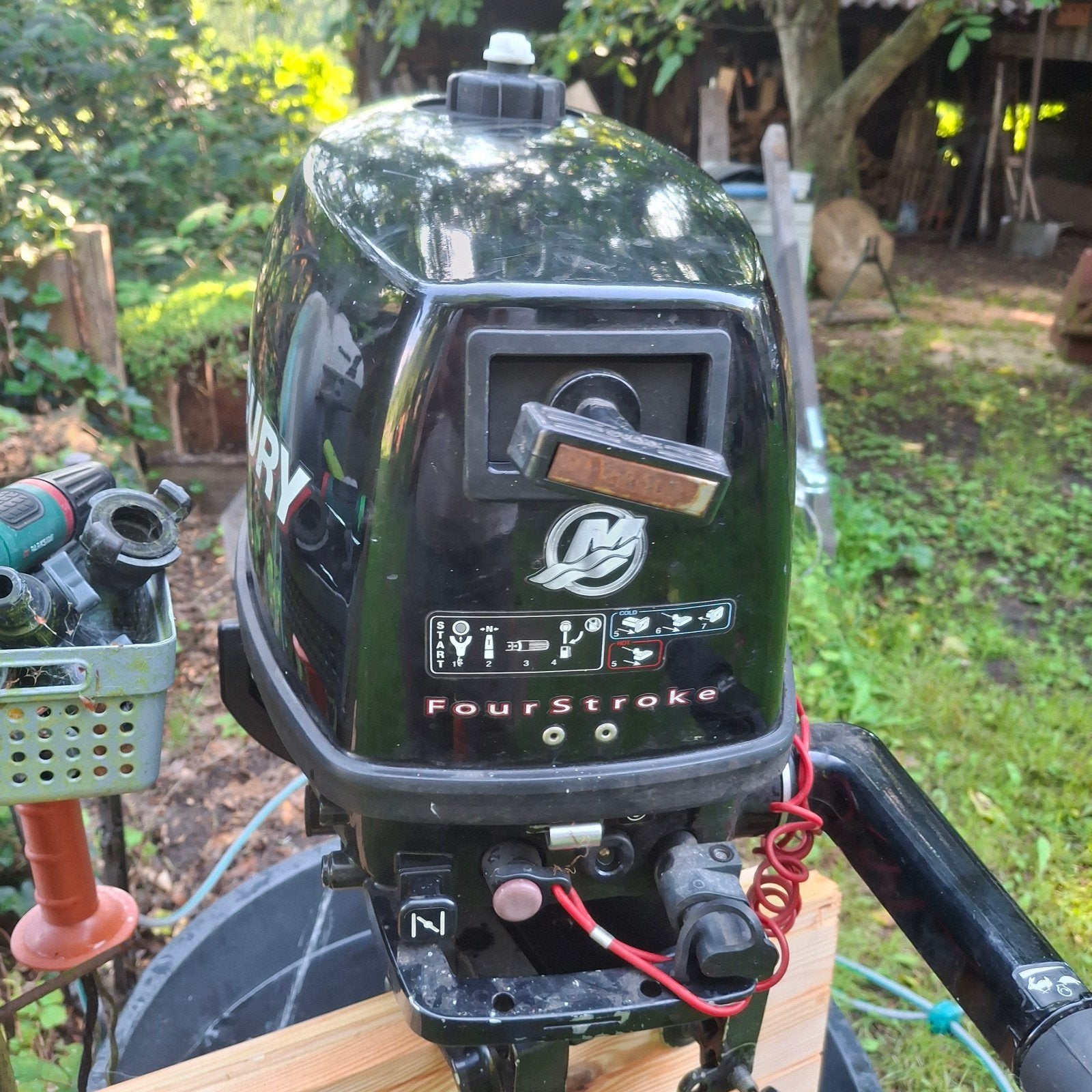 Mercury FourStroke buitenboordmotor, Ophalen, Gebruikt, Minder dan 5 pk, Viertaktmotor