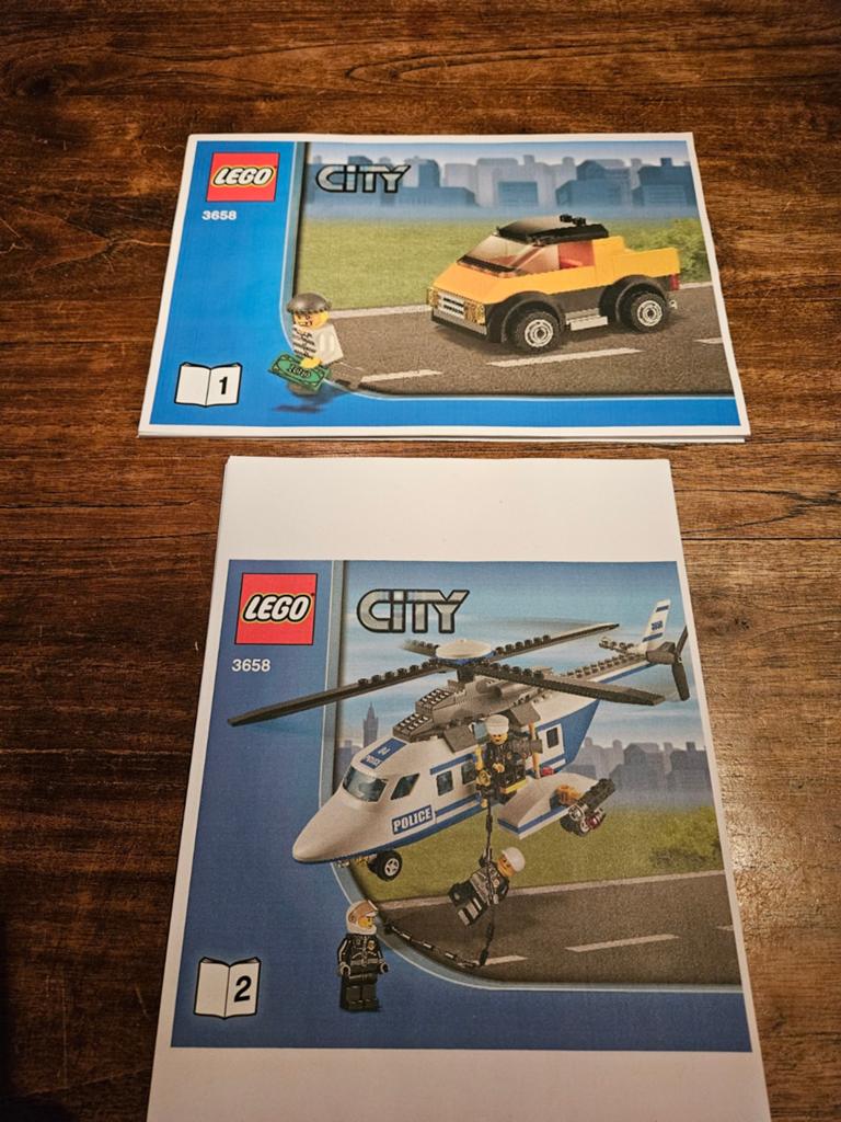 3658 Lego City compleet met boekjes, Kinderen en Baby's, Speelgoed | Duplo en Lego, Ophalen of Verzenden, Gebruikt