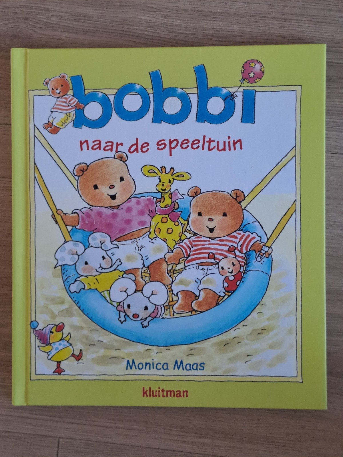 Bobbi naar de speeltuin - Groot hardcover boek, Boeken, Ophalen of Verzenden, Gelezen, Monica Maas, 2 tot 3 jaar