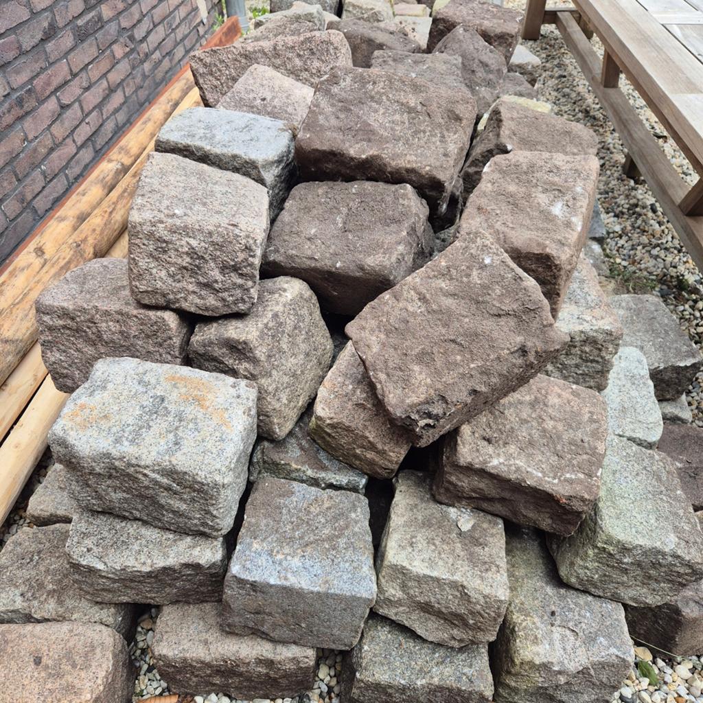 Kasseien border stenen te koop aangebode, Ophalen, Gebruikt, Beton, Klinkers