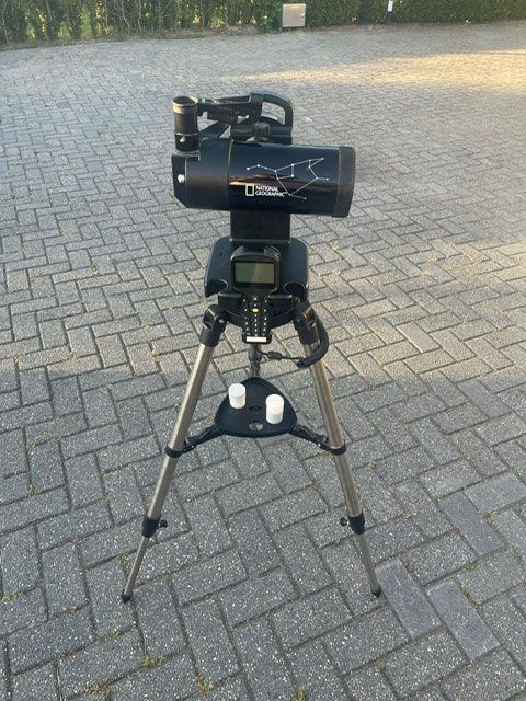 National Geographic 90/1250 telescoop / sterrenkijker, Audio, Tv en Foto, Optische apparatuur | Telescopen, Ophalen, Lenzentelescoop (refractor)