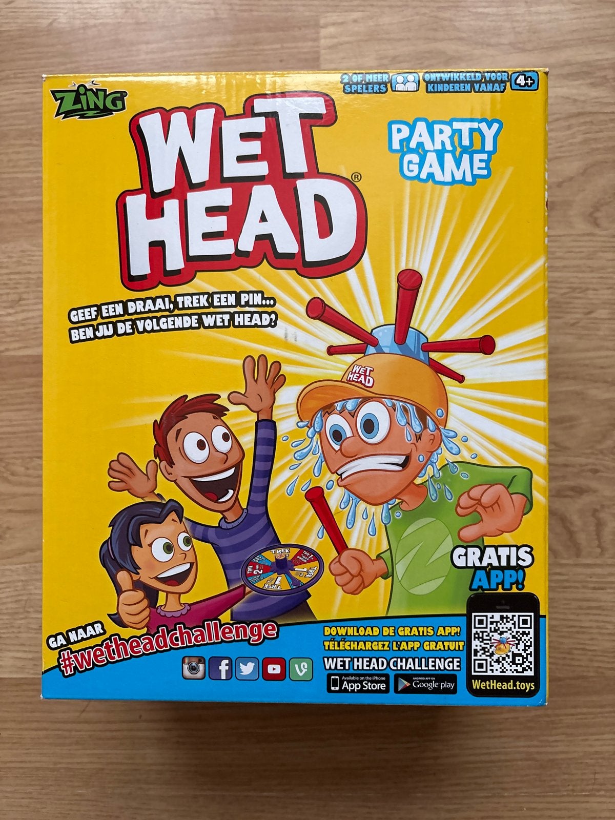Wet Head Party Game - Zing, Een of twee spelers, Ophalen of Verzenden, Zo goed als nieuw