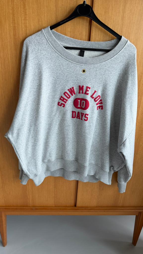 💕 Toffe grijze sweater van 10 Days Amsterdam maat M, Kleding | Dames, Truien en Vesten, Ophalen of Verzenden, Maat 38/40 (M)