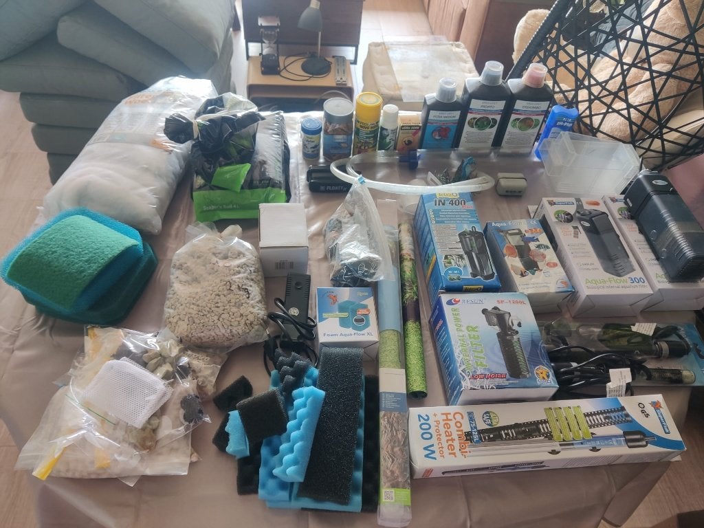 Aquarium toebehoren (o.a. filter en verwarming), Dieren en Toebehoren, Vissen | Aquaria en Toebehoren, Ophalen, Verwarming, Filter