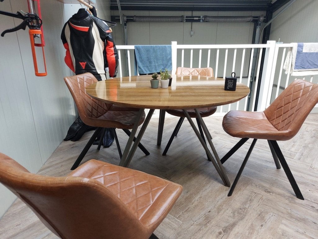 Ronde eettafel IKEA, Ophalen, Gebruikt, Rond, IKEA