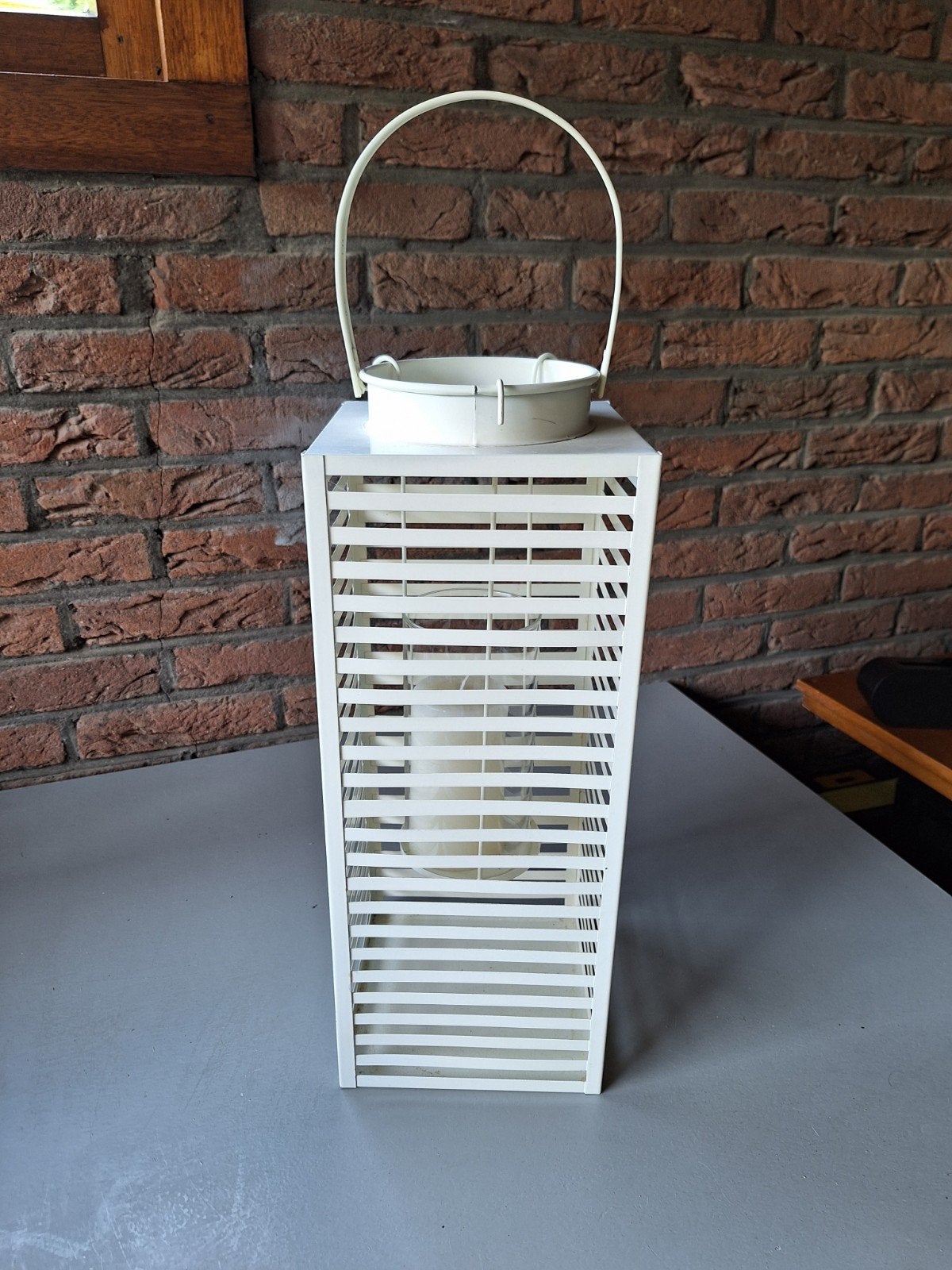 metalen windlicht, Ophalen of Verzenden