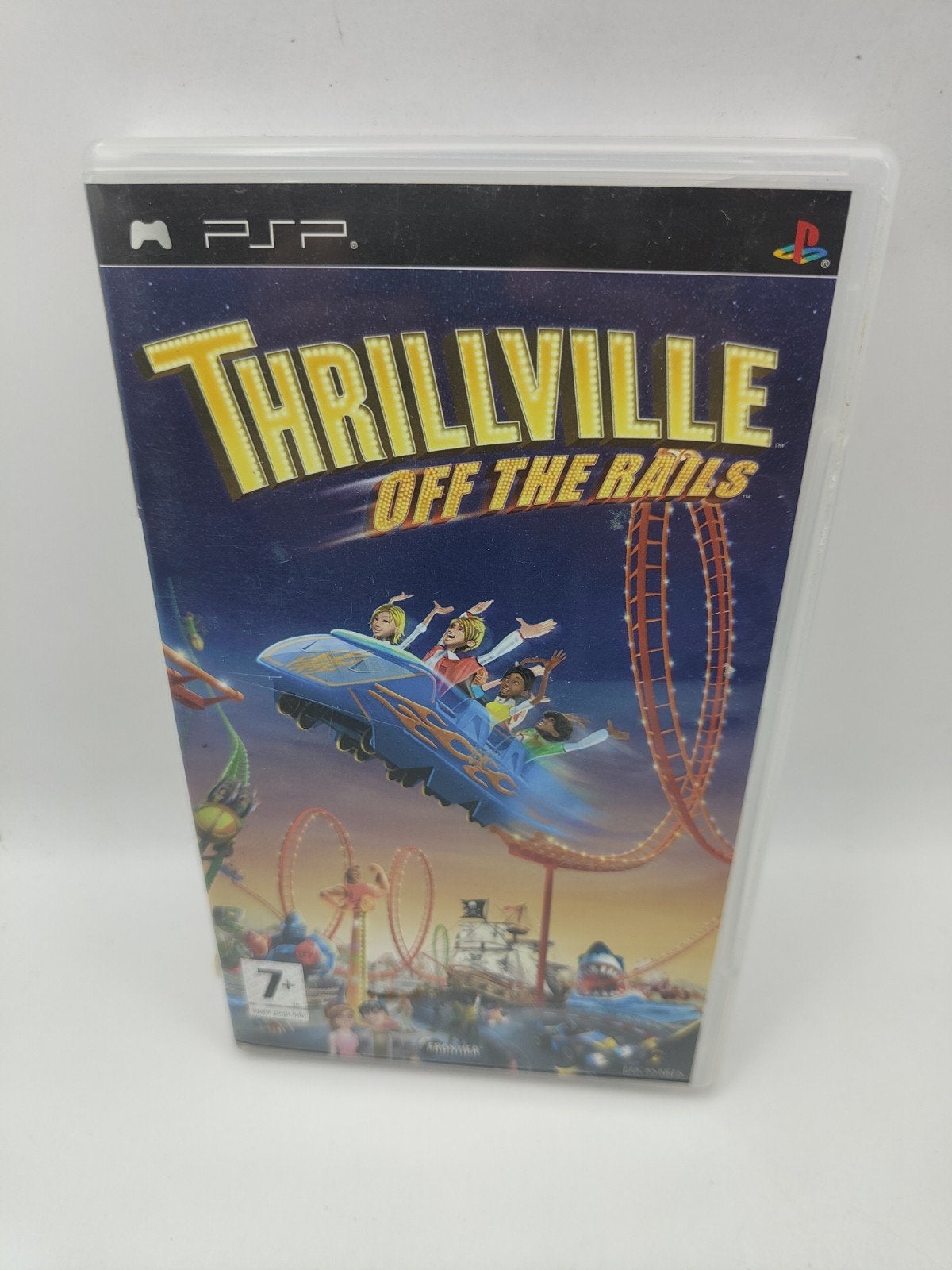 Thrillville Off the Rails PSP, Spelcomputers en Games, Gebruikt, Frontier Developments, Cambridge Science Park, Milton Road, Cambridge, CB4 0FZ, UK