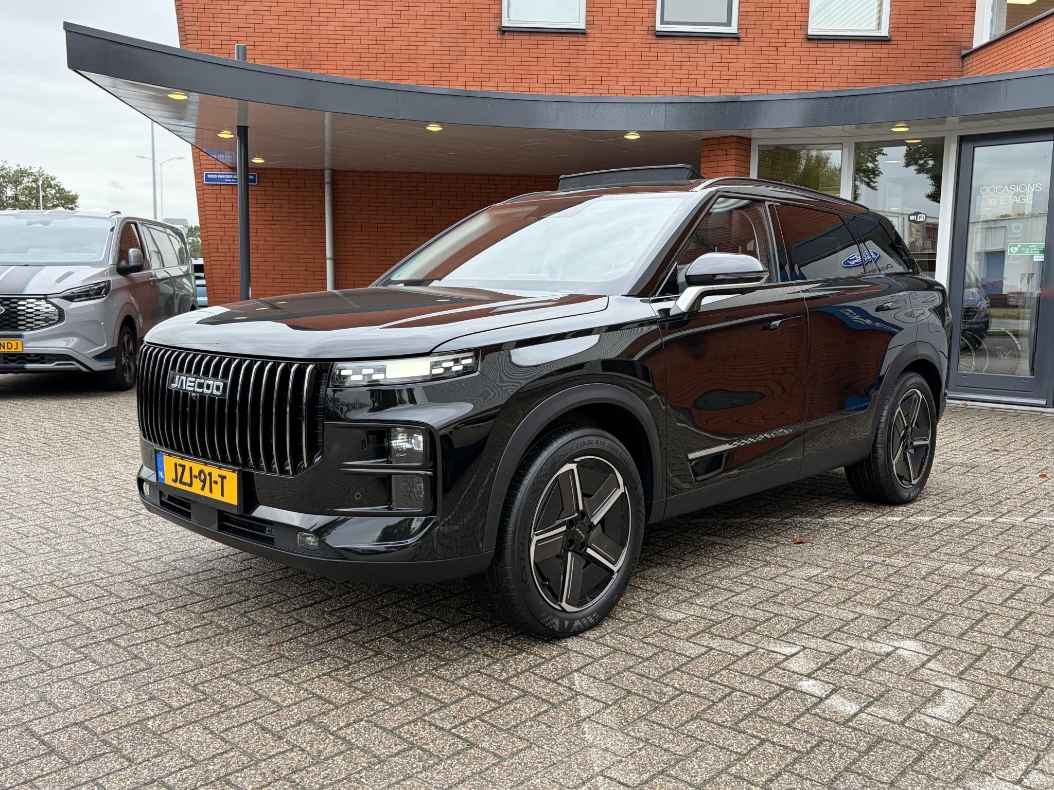 Jaecoo 7 1.5 TGDI SHS-P Exclusive, Auto's, Gebruikt, Euro 6, 347 pk, Zwart