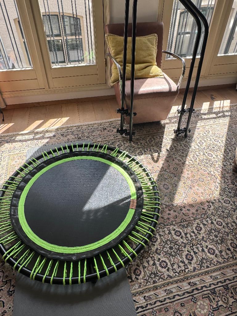 Bellicon trampoline 114 cm met inklapbare poten, Ophalen, Zo goed als nieuw