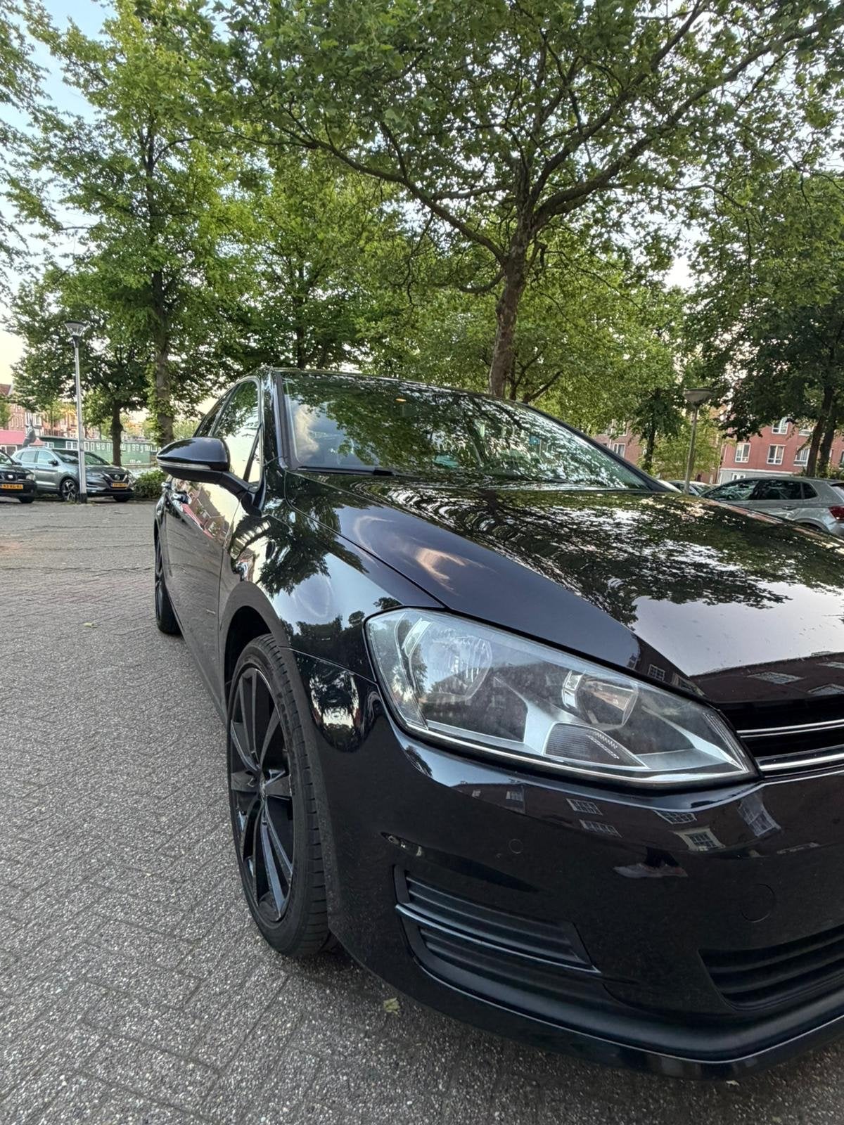 Volkswagen Golf 1.4 TSI automaat103KW DSG 2013 Zwart bbl eco, Euro 5, Stof, Zwart, 4 cilinders
