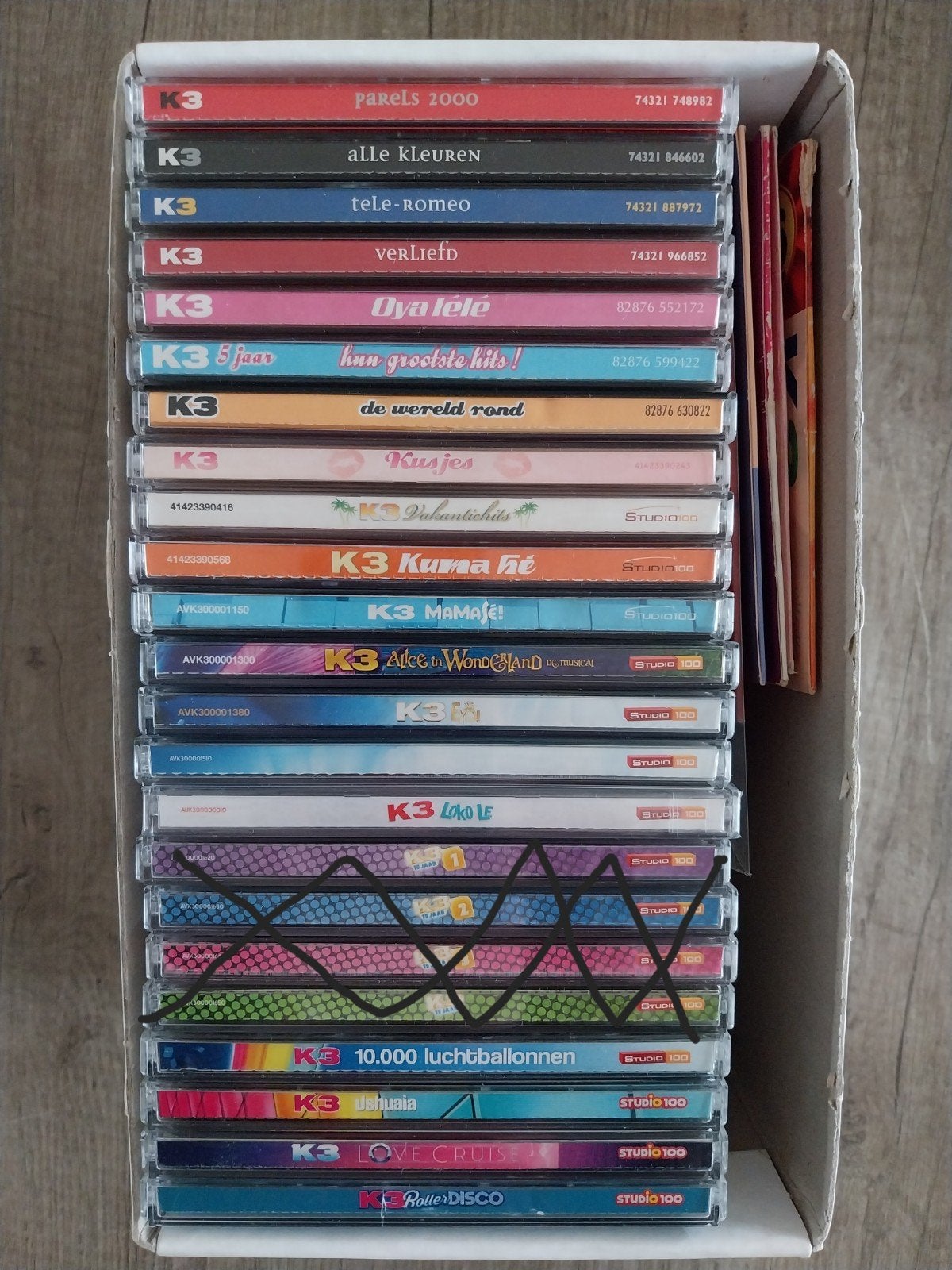k3 cd verzameling, Ophalen of Verzenden, Zo goed als nieuw, Muziek