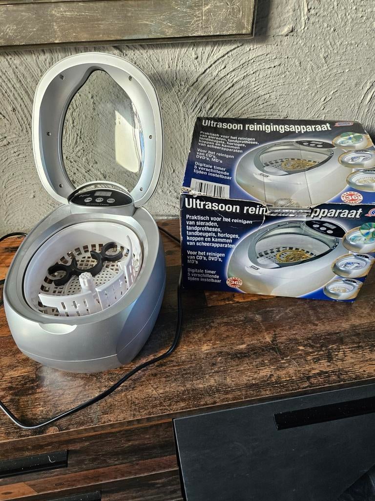 Ultrasoon reinigingsapparaat voor sieraden en meer, Ophalen of Verzenden