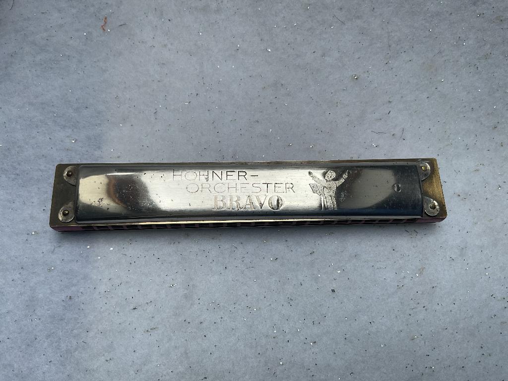 Vintage Hohner mondharmonica., Muziek en Instrumenten, Blaasinstrumenten | Mondharmonica's, Ophalen of Verzenden, Gebruikt, Diatonisch
