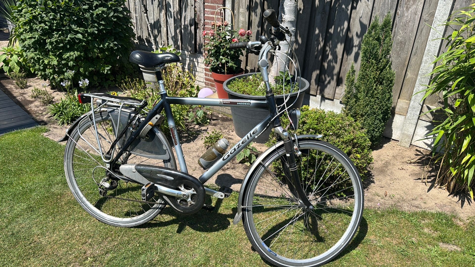 Gazelle Herenfiets met 24 versnellingen, Gebruikt, Batavus, Ophalen of Verzenden, 57 tot 61 cm