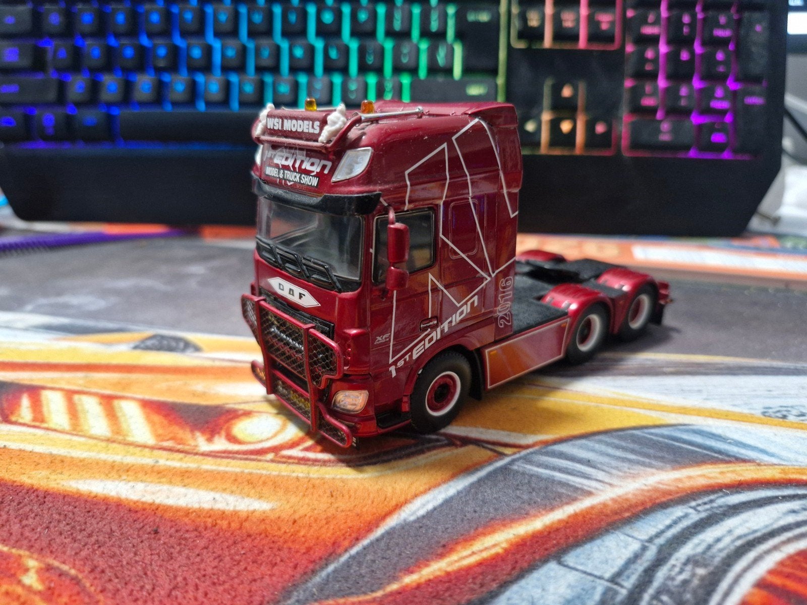 WSI Event Model 1/50 DAF - Eerste Event Uitgave, Ophalen of Verzenden, Zo goed als nieuw, Bus of Vrachtwagen, Wsi