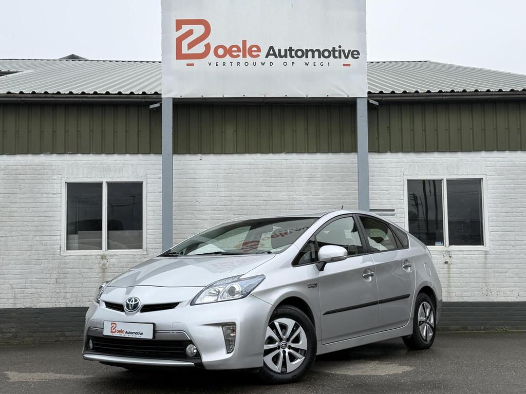 Toyota Prius 1.8 Plug-in Hybrid / 2e Eig / Dealer Ondh / Ori, Auto's, Toyota, Euro 5, Gebruikt, Zwart, Origineel Nederlands