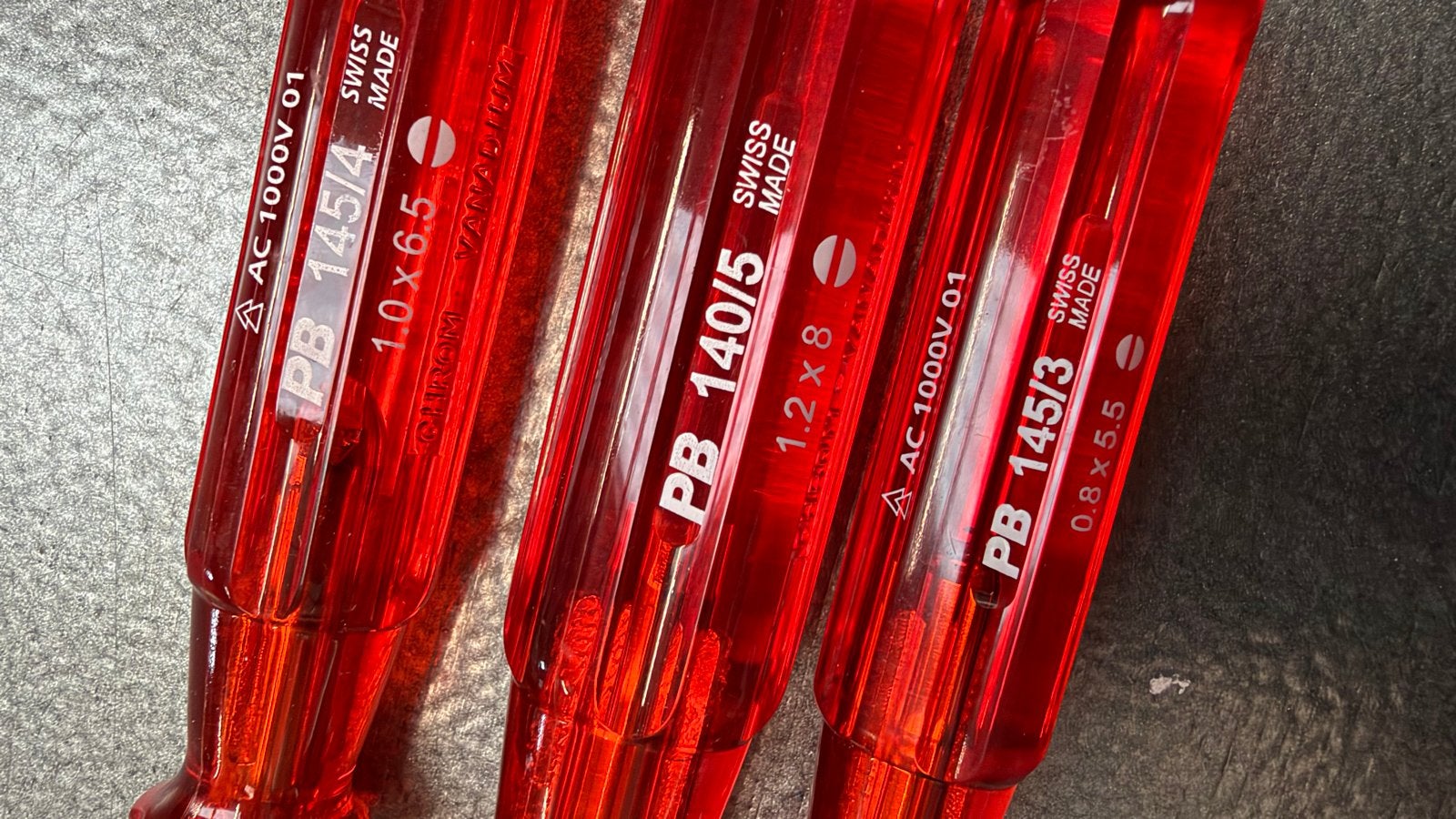 PB Swiss Tools Schroevendraaiers - Set van 3, Doe-het-zelf en Verbouw, Ophalen of Verzenden, Nieuw, Schroevendraaier, Overige merken