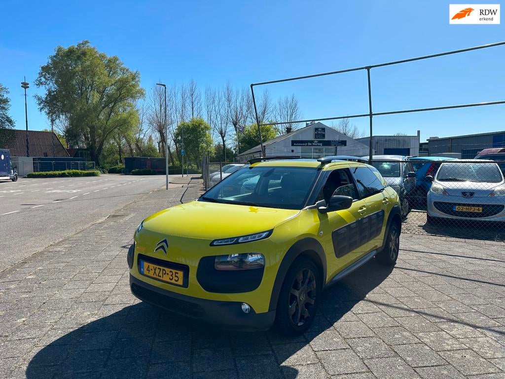 Citroen C4 Cactus 1.2 e-VTi Shine Automaat Airco PDC Camera, Auto's, 82 pk, 23 km/l, Origineel Nederlands, 3 cilinders