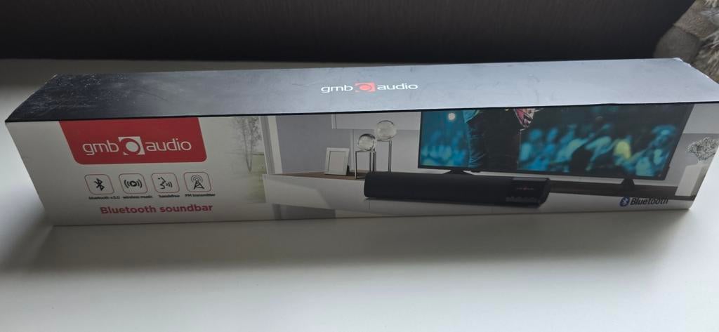 GMB Audio Bluetooth Soundbar - Nieuw in doos, Ophalen of Verzenden, Bluetooth, Nieuw