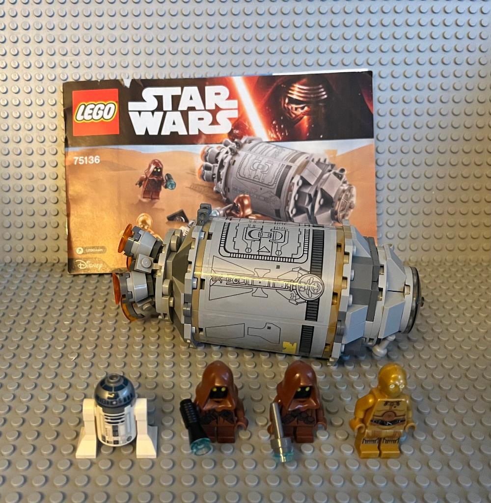Star Wars 75136: Droid Escape Pod, Compleet, Star Wars, Lego, Ophalen of Verzenden