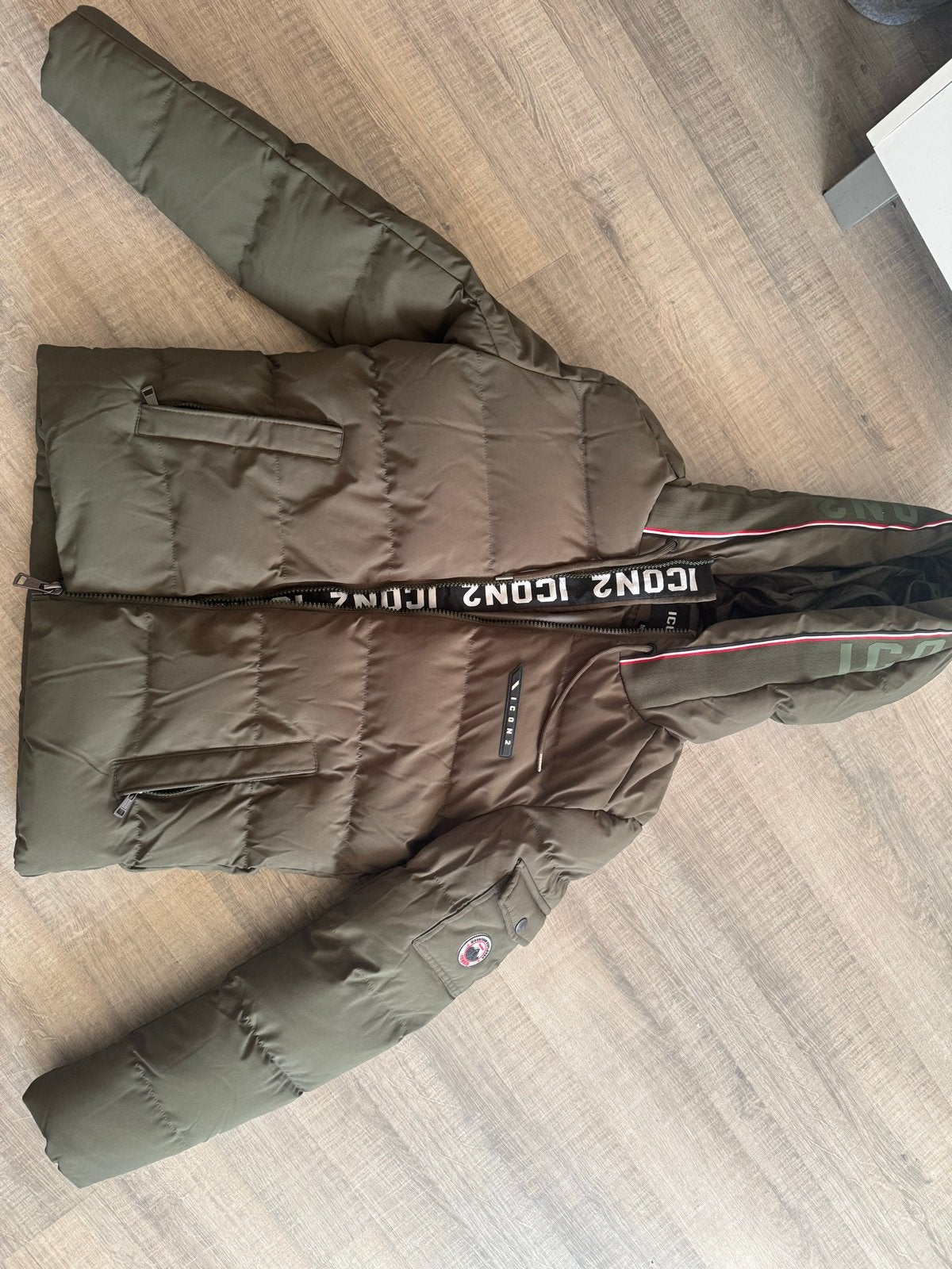 ICON2 Heren Winterjas Maat M - Zo goed als nieuw, Kleding | Heren, Jassen | Winter, Ophalen of Verzenden, Zo goed als nieuw, Maat 48/50 (M)