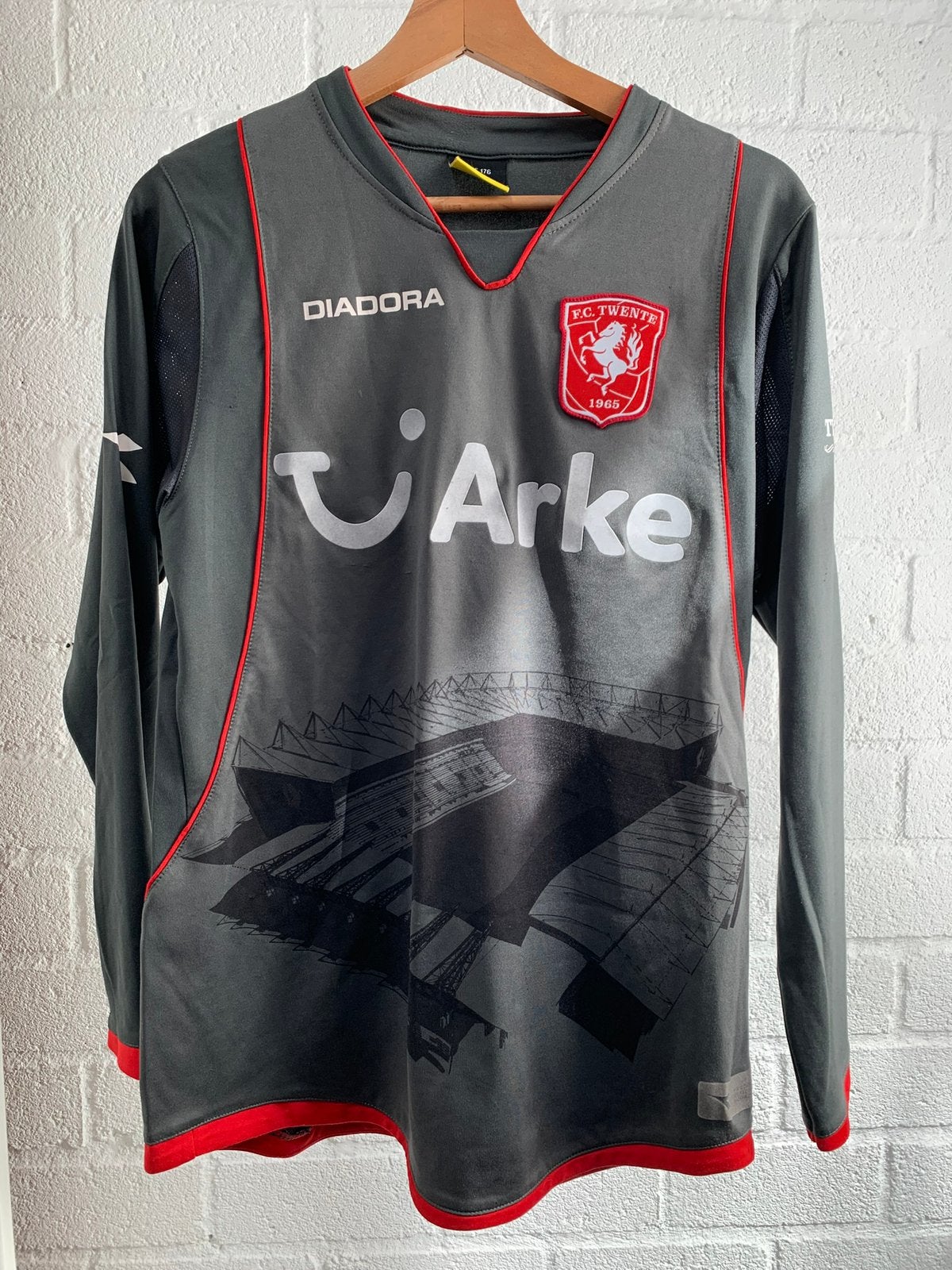 FC Twente shirt maat 176 diadora, Maat XS of kleiner, Verzenden, Gebruikt, Shirt