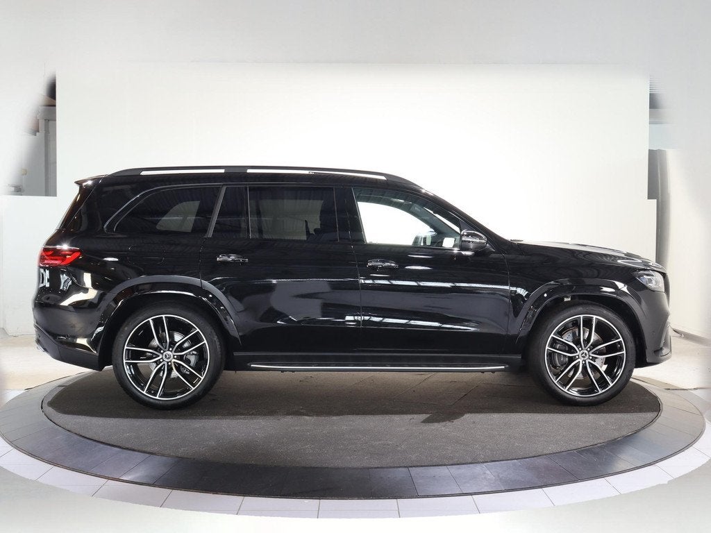 Mercedes-Benz GLS 450 4MATIC AMG Line | Ultimate pakket | Ma, Auto's, Mercedes-Benz, Gebruikt, 7 stoelen, Zwart, Bedrijf