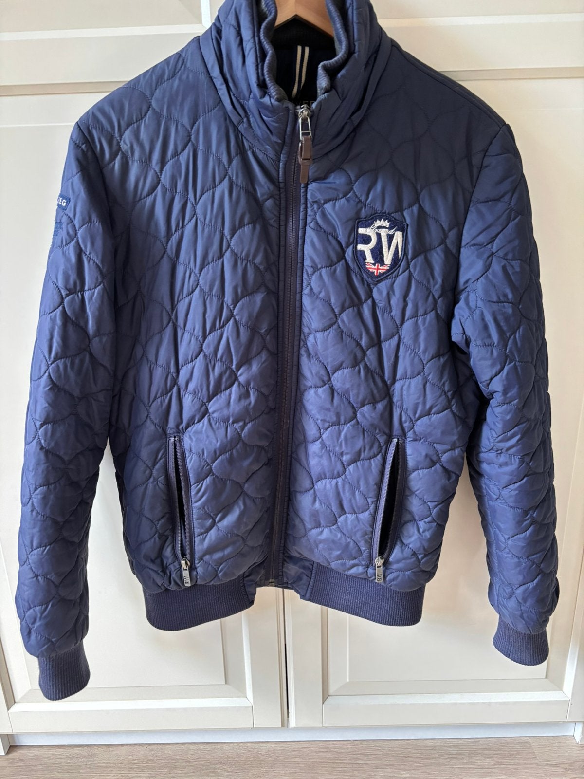 River Woods jas maat s, Ophalen of Verzenden, Gedragen, Maat 46 (S) of kleiner, Blauw