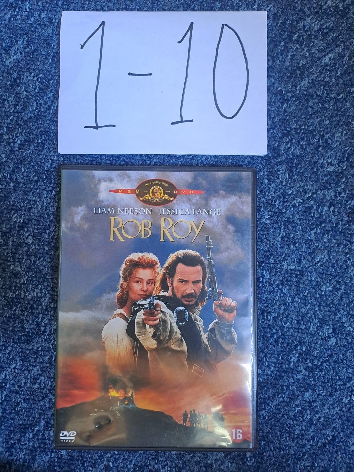 Rob Roy DVD - Liam Neeson & Jessica Lange, Engels, Vanaf 16 jaar, Nederlands, Ophalen of Verzenden