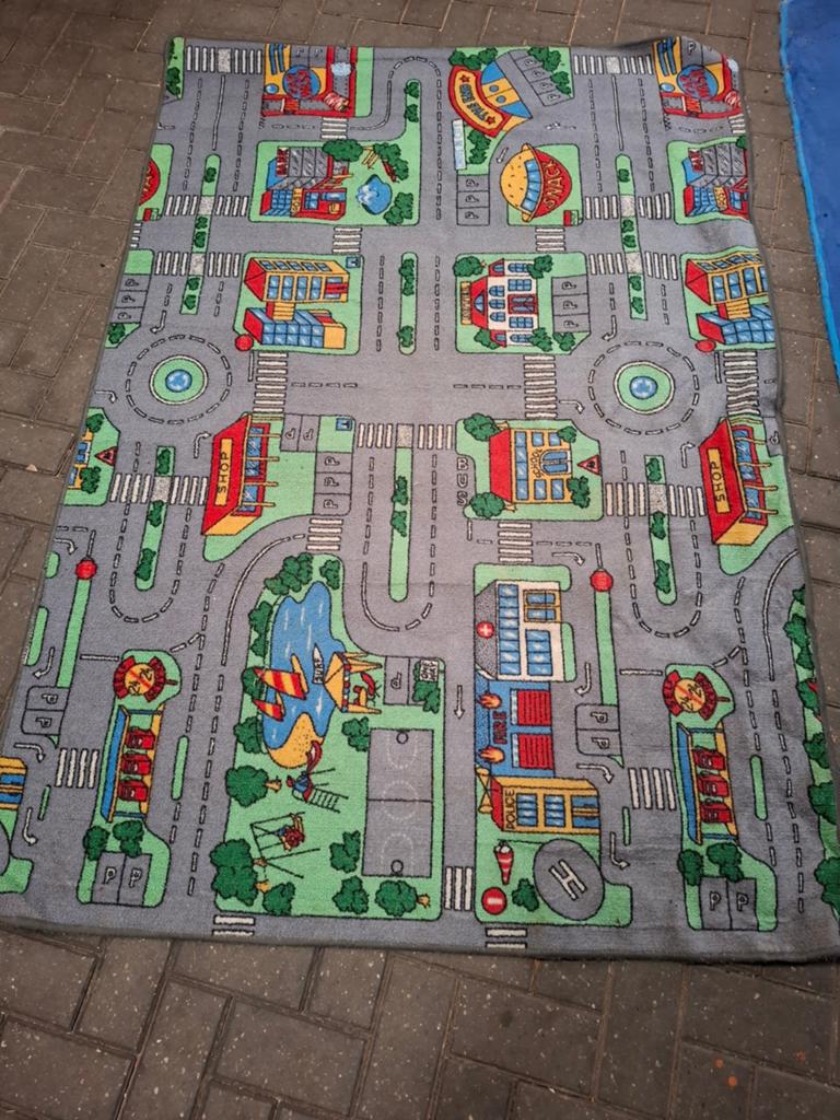 2 x speelkleed blauw 2200x1700 en 1950x1350, Kinderen en Baby's, Ophalen