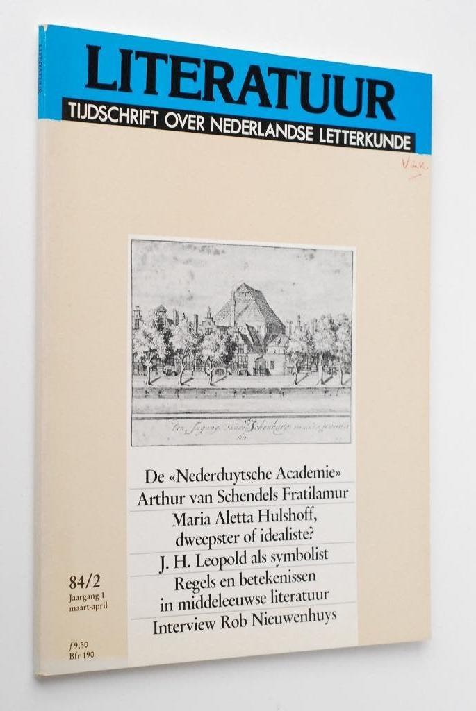 Literatuur - Tijdschrift (1984/2), Verzenden, Zo goed als nieuw, Overige typen
