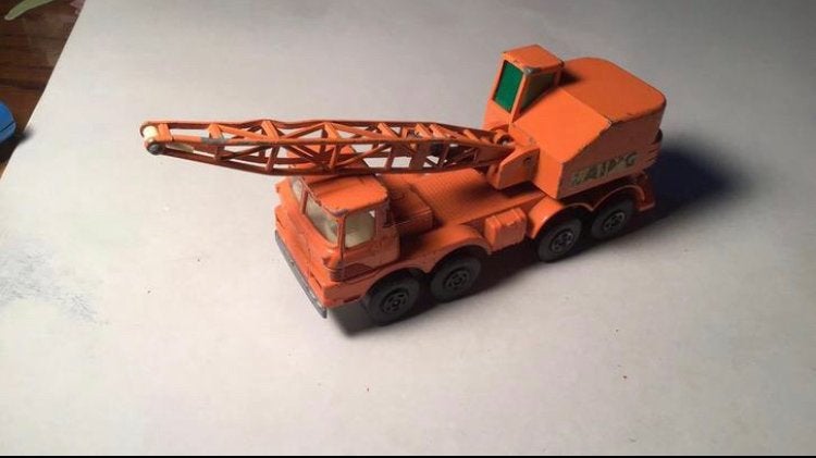 Scammell kraanwagen van Matchbox., Ophalen of Verzenden, Gebruikt, Bus of Vrachtwagen, Matchbox