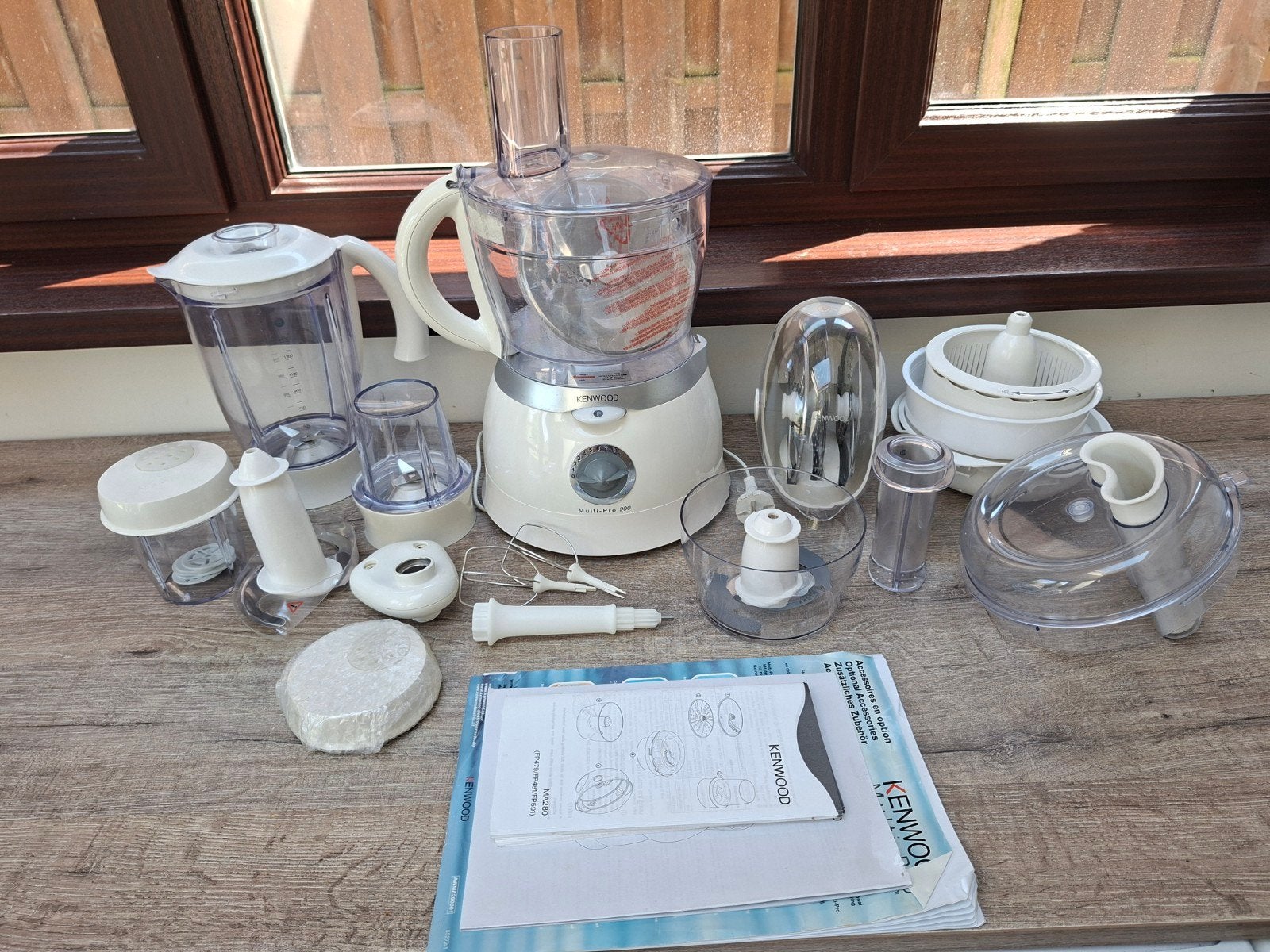 Kenwood keukenmachine, 4 liter of meer, 3 snelheden of meer, Ophalen of Verzenden, Zo goed als nieuw