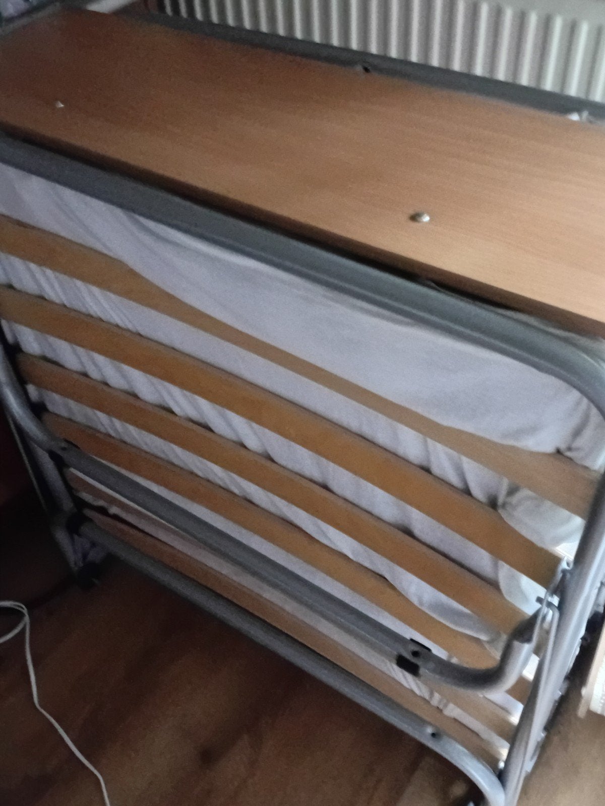 Logeerbed zo goed als nieuw, Huis en Inrichting, Eenpersoons, Ophalen of Verzenden, Zo goed als nieuw, Overige maten