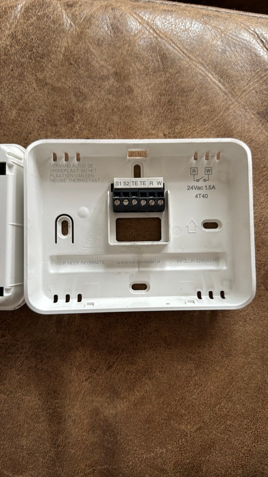Honeywell TH8200G1004 Programmeerbare Thermostaat, Ophalen, Slimme thermostaat, Gebruikt