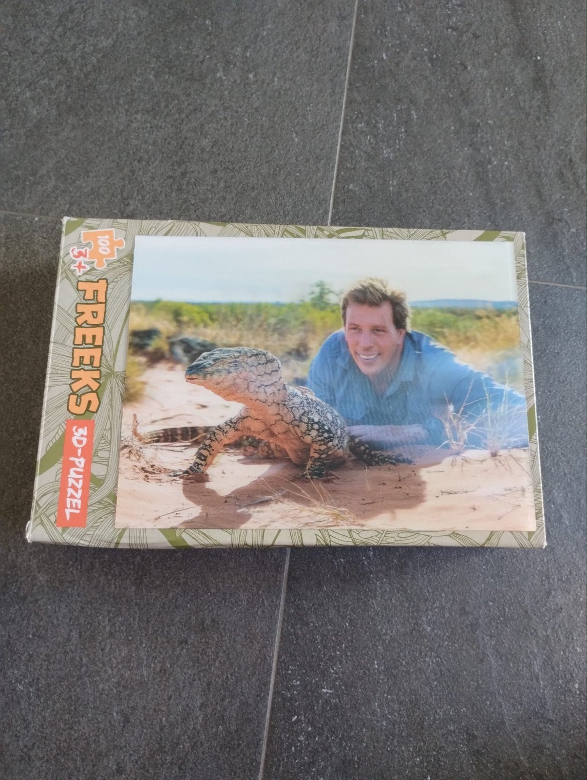 Freek Vonk 3D-puzzel 100 stukjes - Perentie, Ophalen of Verzenden, Minder dan 500 stukjes, Gebruikt, Rubik's of 3D-puzzel