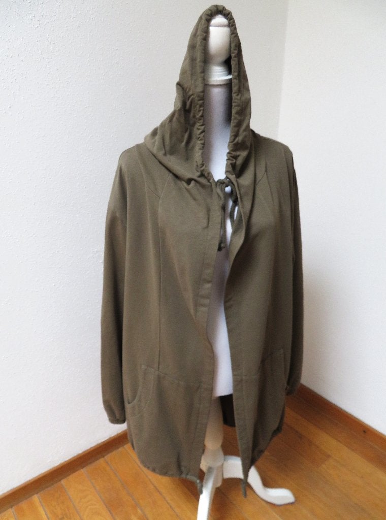 M72 HEARTKISS nieuw vest hoodie leger groen maat L XL, Maat 42/44 (L), Nieuw, Ophalen of Verzenden, Heartkiss