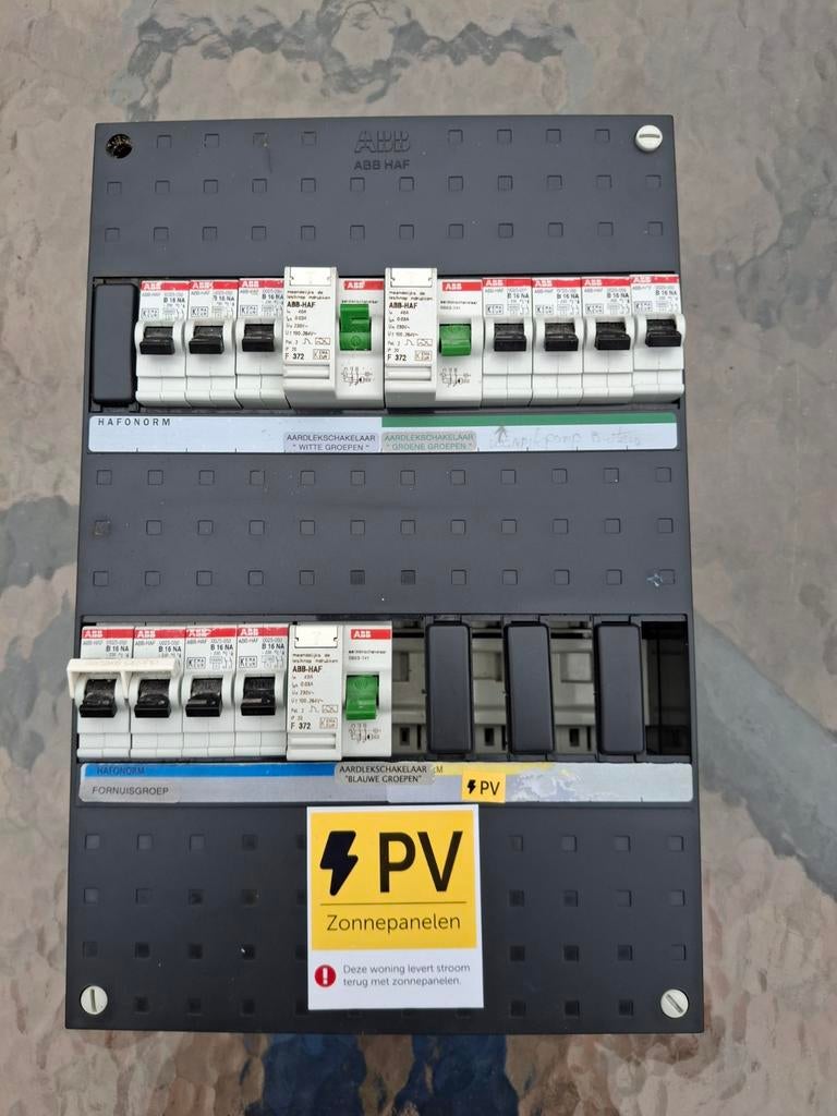 ABB,HAF groepenkast, Ophalen of Verzenden, Overige typen