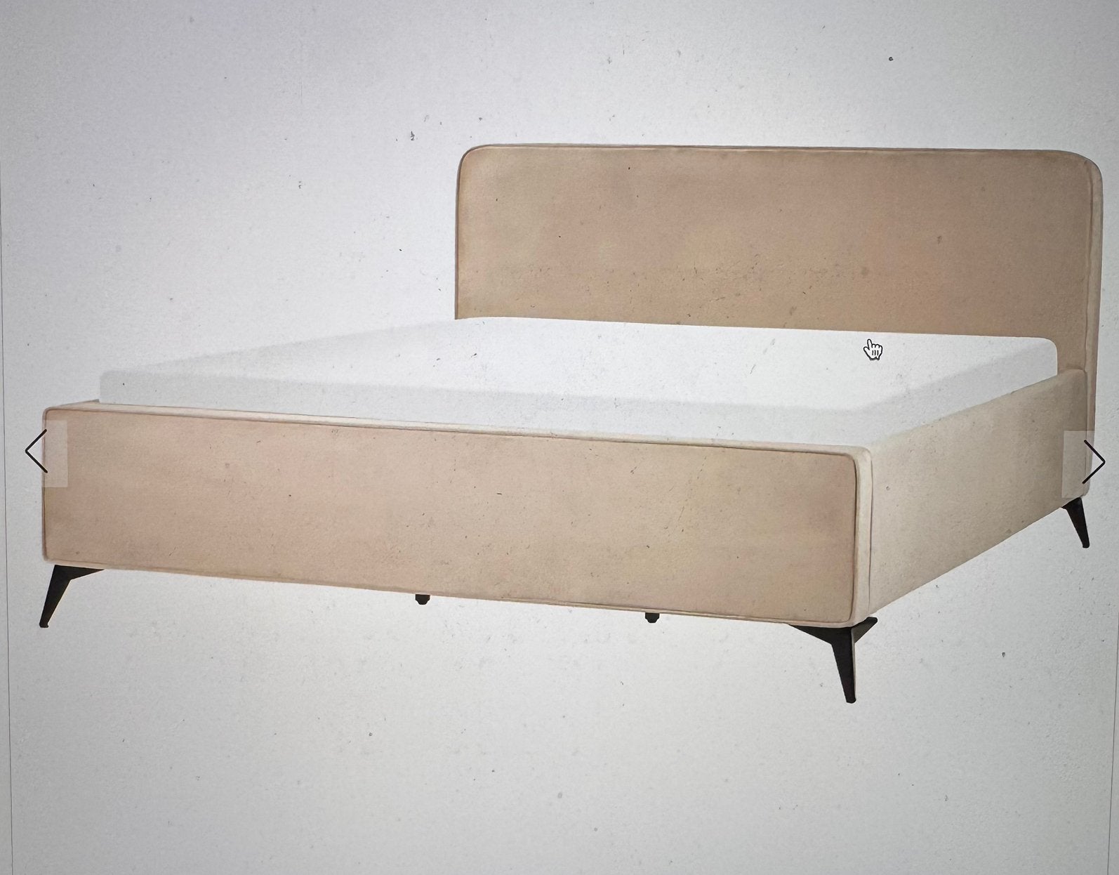 OPRUIMING*** Bed ombouw BELIANI*** OPRUIMING OPRUIMING, Ophalen, Tweepersoons, Zo goed als nieuw, 160 cm