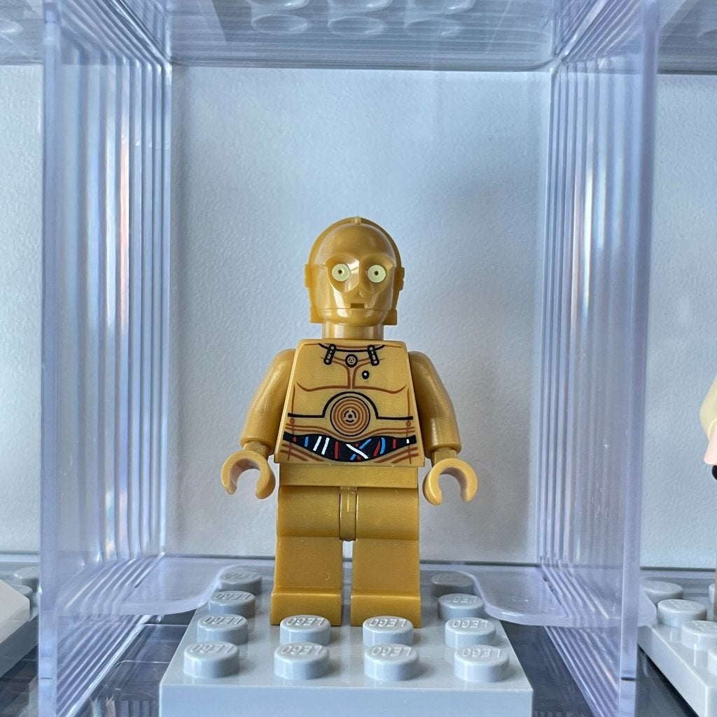 Lego Star Wars C-3PO Colorful Wires Pattern sw0365 9490, ., Lego, Ophalen of Verzenden, Zo goed als nieuw