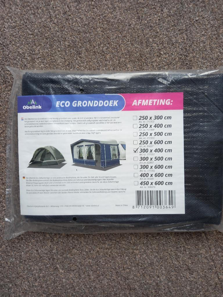 Eco Gronddoek nieuw, Caravans en Kamperen, Kampeeraccessoires, Ophalen of Verzenden, Nieuw