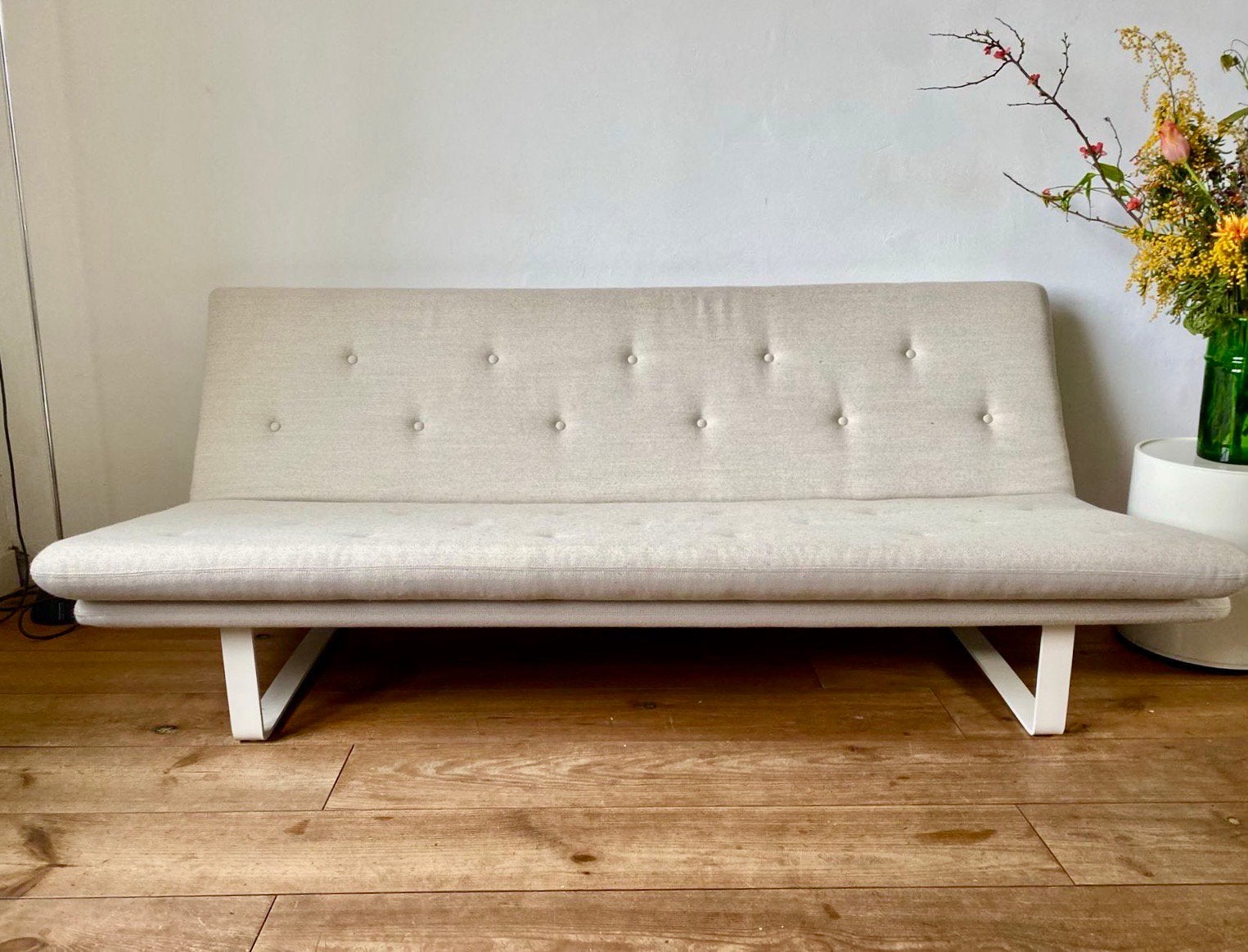 Artifort C684 van Kho Liang Ie, Ophalen, Zo goed als nieuw, Tweepersoons, Beige