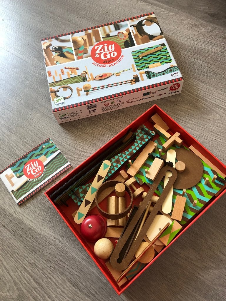 Zig & Go action - reaction DJECO, Ophalen of Verzenden, Zo goed als nieuw, Overige typen